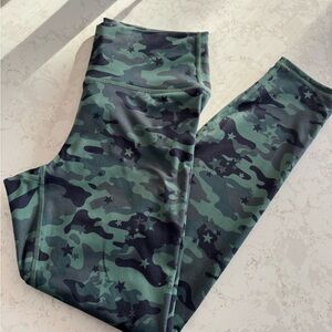 Fabletics Green Camo Leggings